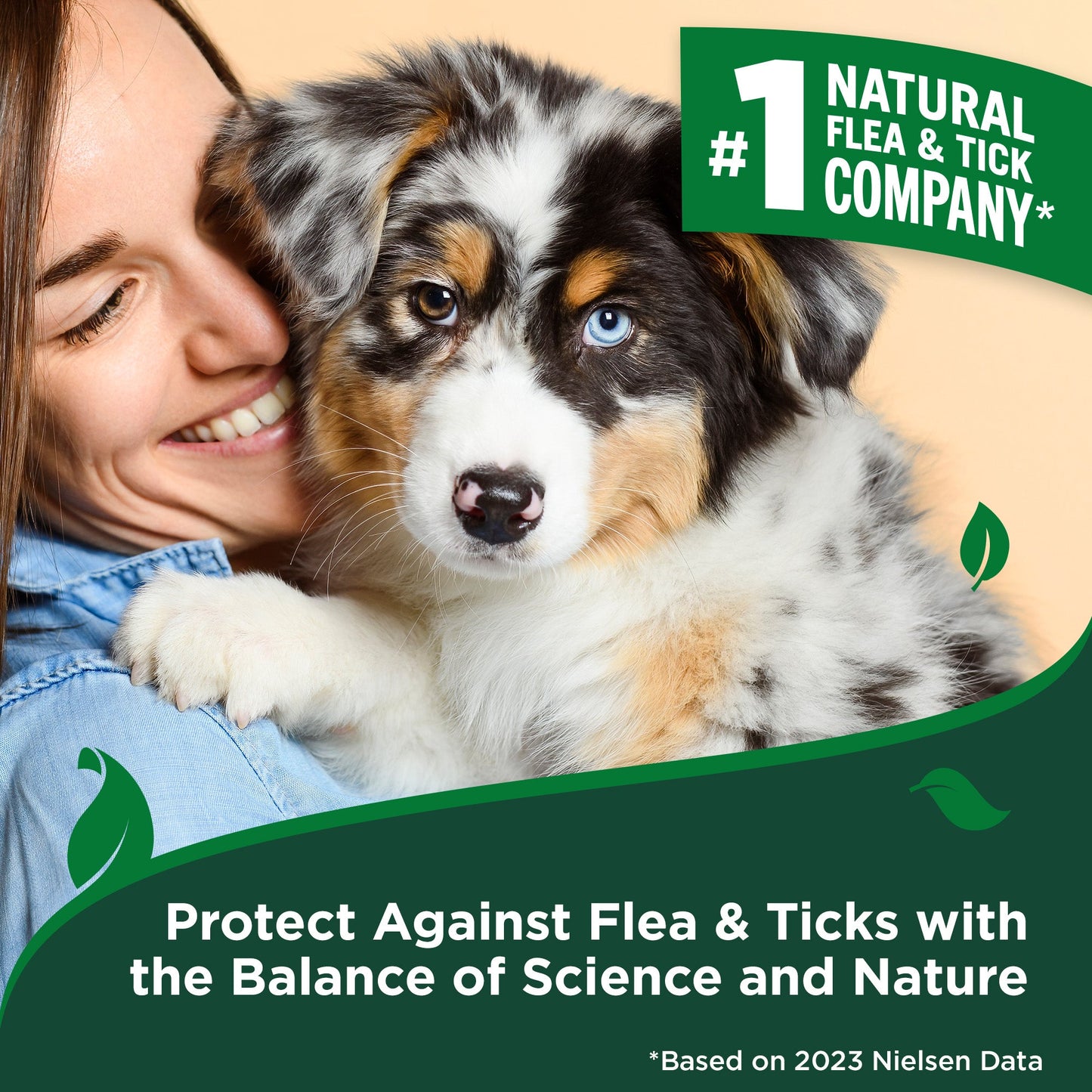 VET'S BEST Flea & Tick Wipes for Dogs