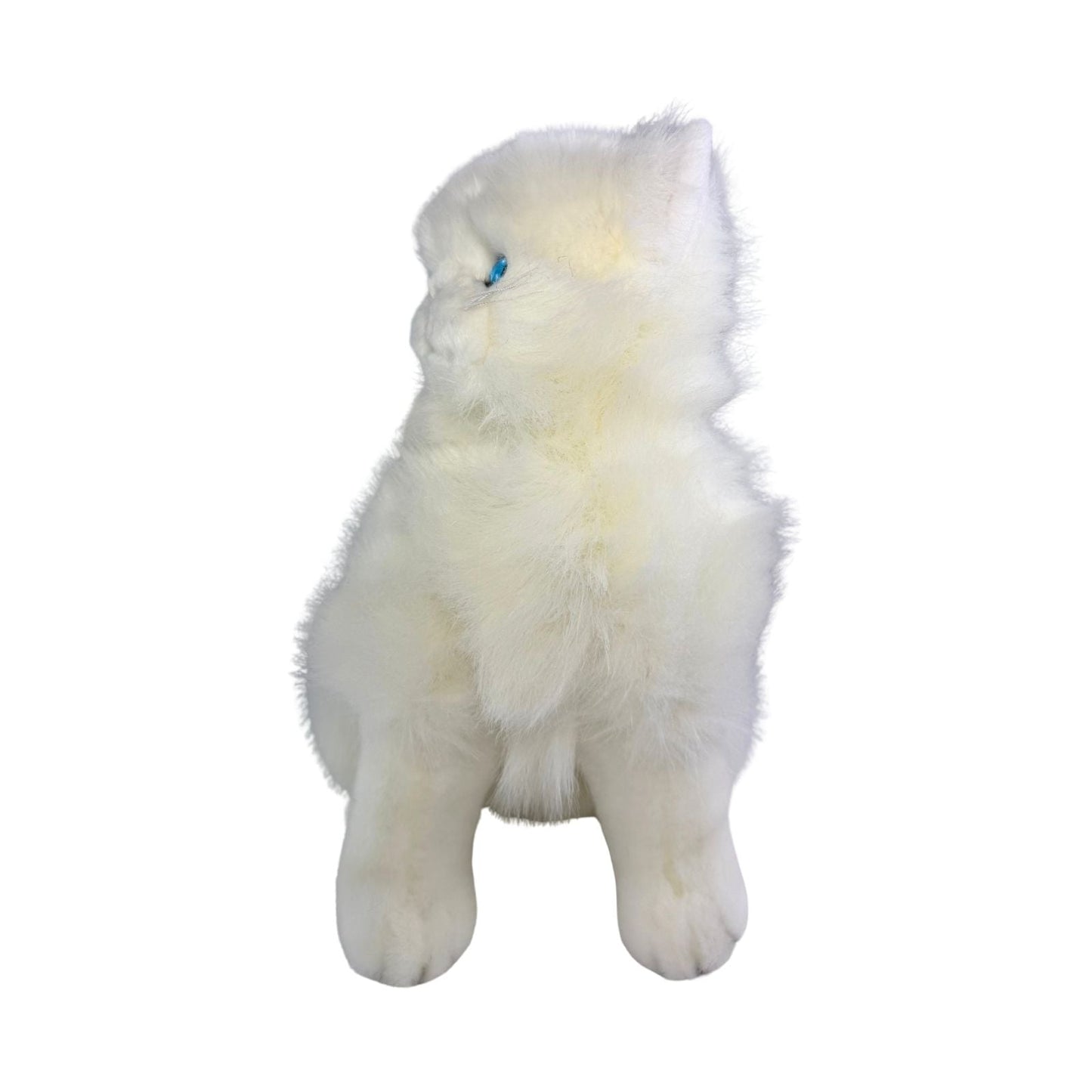 Bocchetta Plush Pearl - Persian Cat - 34cm, sitting, white