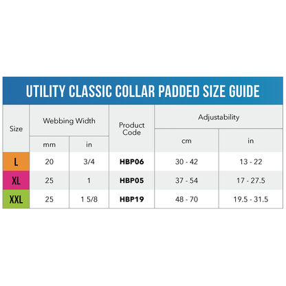 Rogz Utility Classic PaddedCollar Pink Xxlge