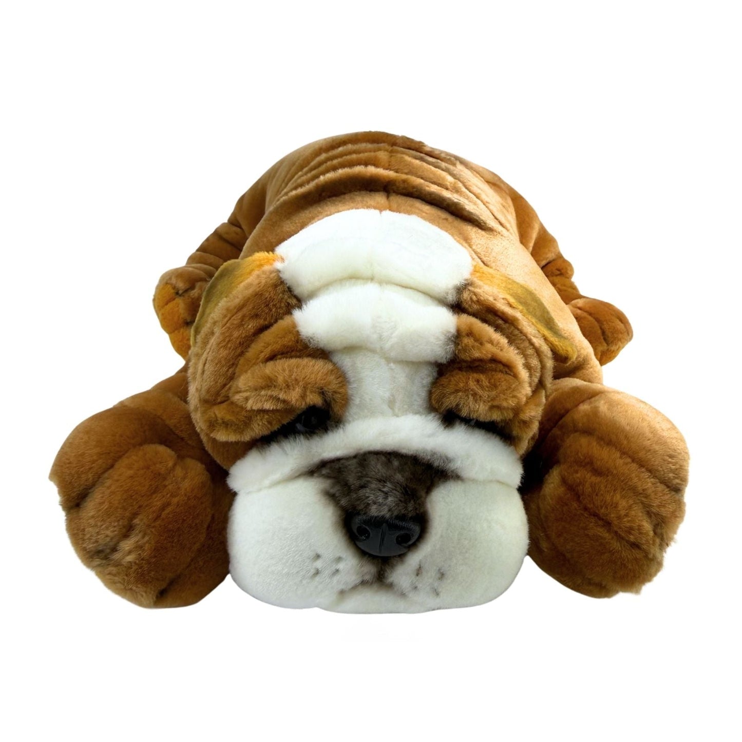 Bocchetta Plush Boston - Bulldog - 35cm, lying
