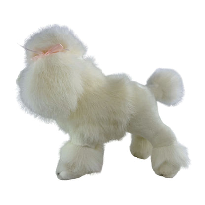 Bocchetta Plush Fifi - Poodle, white - 28cm, standing