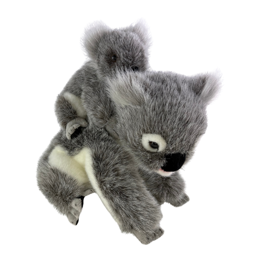 Bocchetta Plush Kelly & Kiri - Koala with baby on back - 23cm