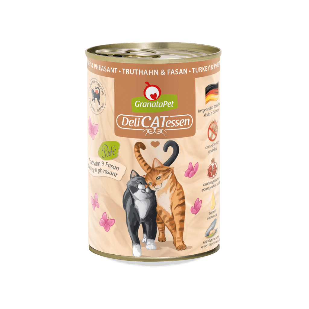GranataPet DeliCATessen - Turkey & Pheasant Wet Cat Food