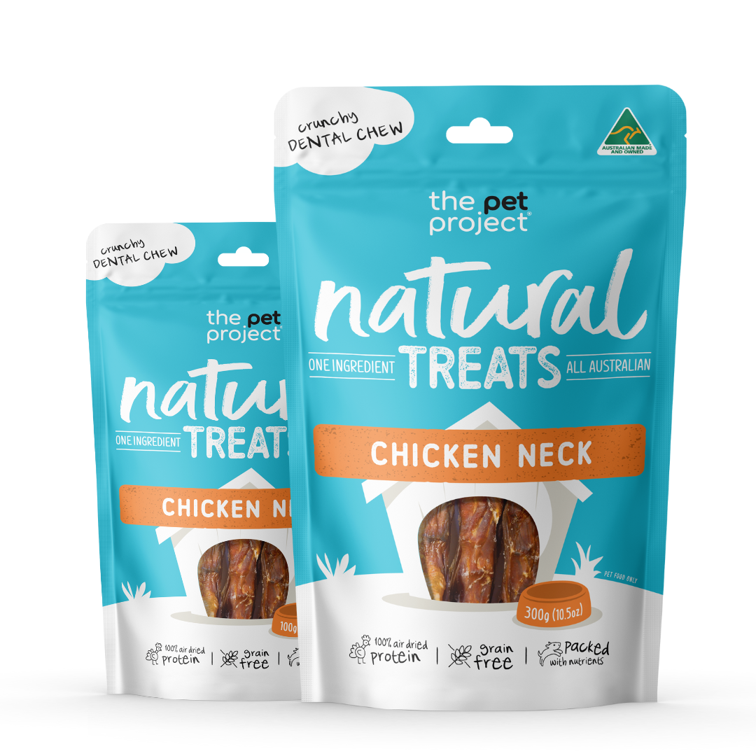THE PET PROJECT CHICKEN NECK 100G