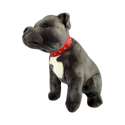 Bocchetta Plush Doorstop Storm - Weighted Staffy, 32cm