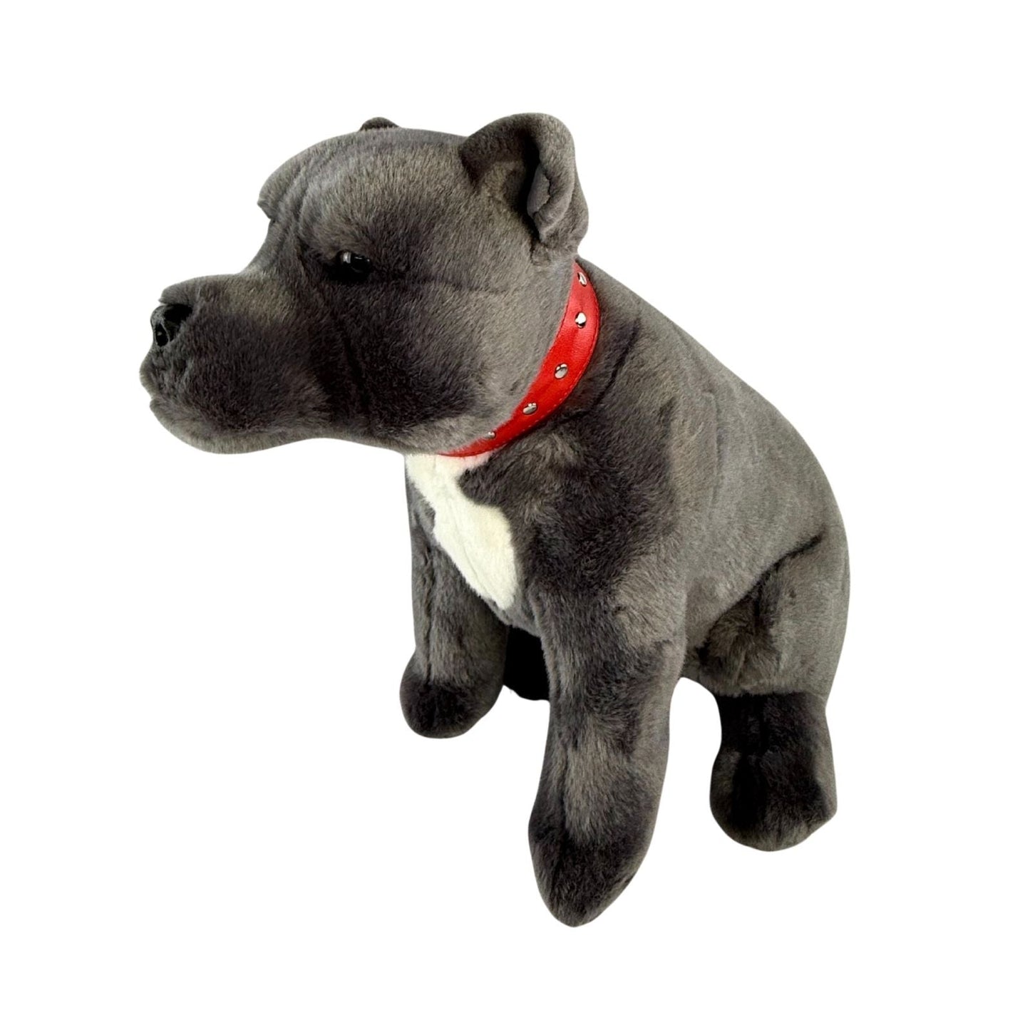 Bocchetta Plush Doorstop Storm - Weighted Staffy, 32cm