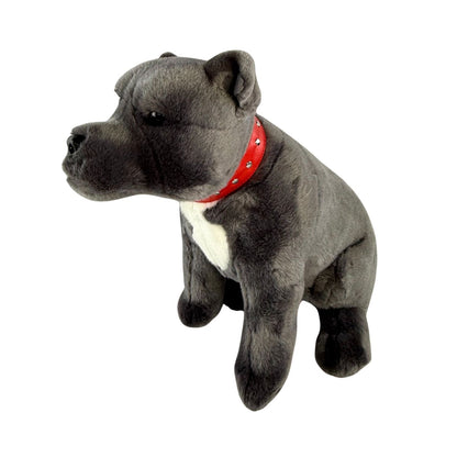 Bocchetta Plush Doorstop Storm - Weighted Staffy, 32cm