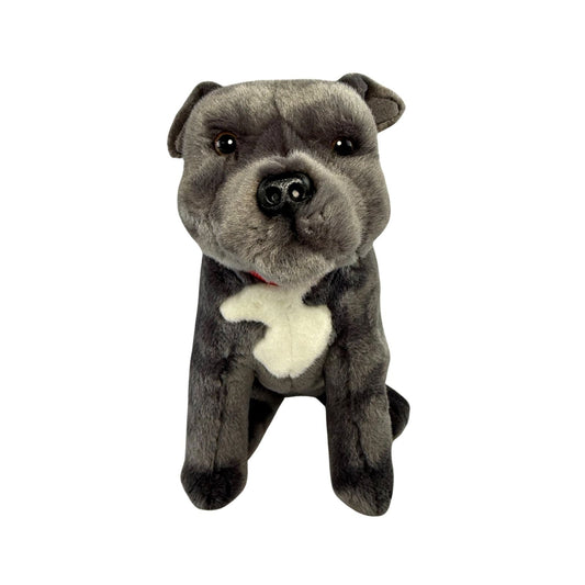 Bocchetta Plush Doorstop Storm - Weighted Staffy, 32cm