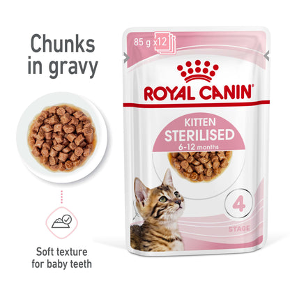ROYAL CANIN Kitten Food in Gravy 85g