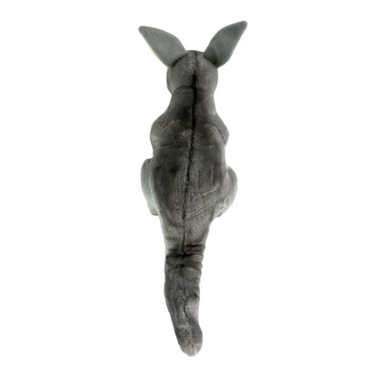 Bocchetta Plush Trudy - Kangaroo with joey - 40cm, grey