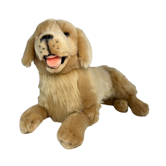 Bocchetta Plush Lucky - Golden Retriever - 50cm, lying