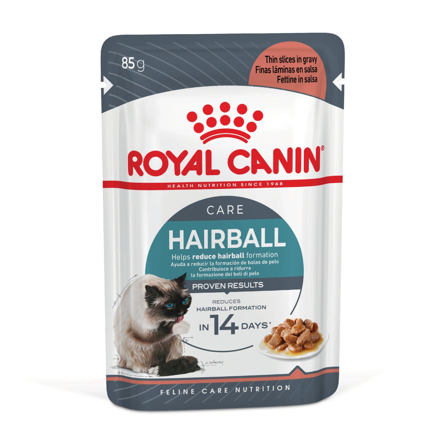 ROYAL CANIN Hairball Gravy Cat Wet Food 85g