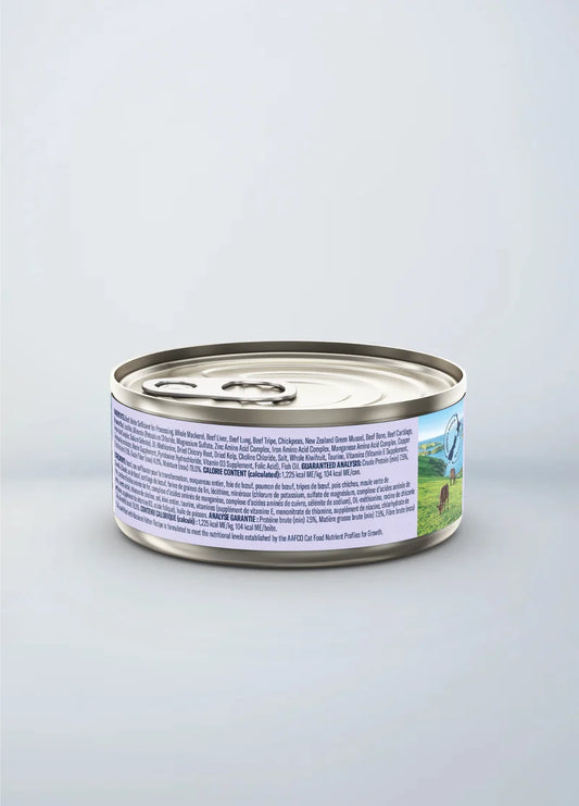 (NEW!!!) Ziwi Peak Beef with Mackerel Recipe Kitten Wet Food 85g