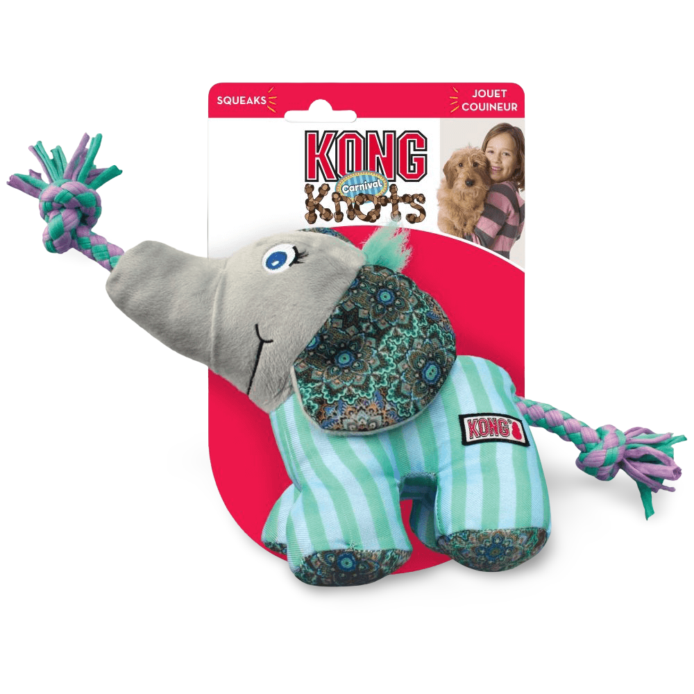 KONG KNOTS CARNIVAL ELEPHANT Small/Medium