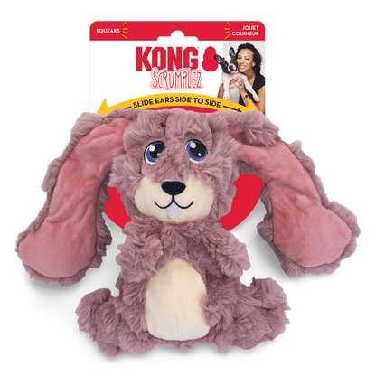 KONG SCRUMPLEZ BUNNY MEDIUM