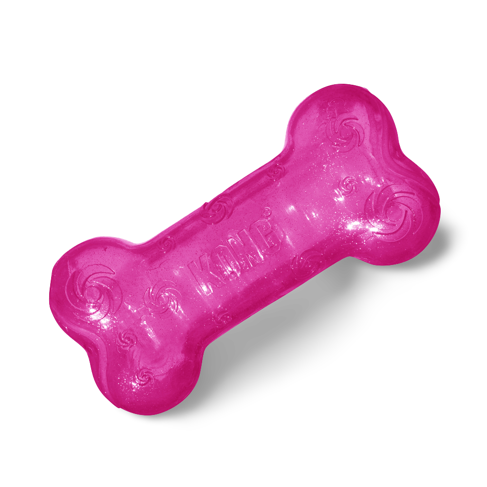 KONG Squeezz Crackle Bone (Assorted)