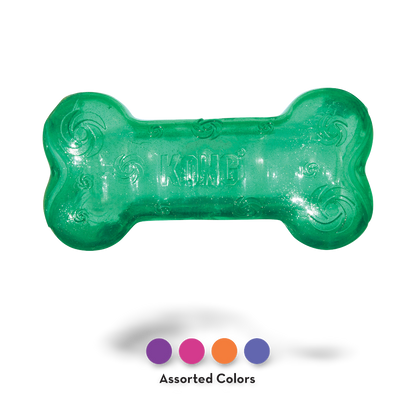 KONG Squeezz Crackle Bone (Assorted)