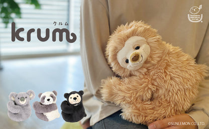 KRUM STUFFED TOY SLOTH