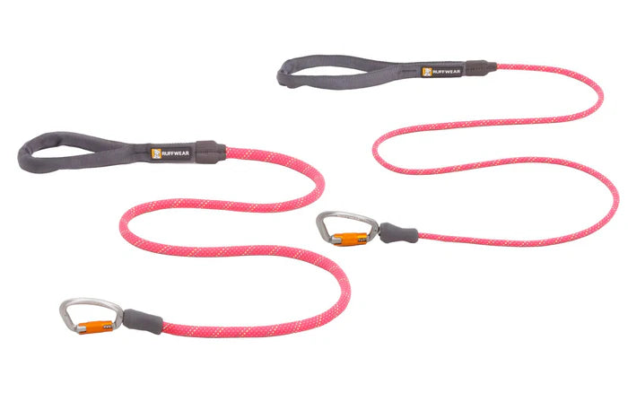 Ruffwear Knot-a-Leash™ Rope Dog Leash Fireweed Pink