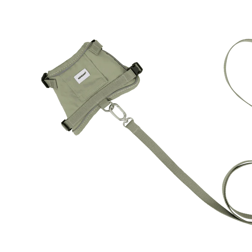 Valley Series Cat Vest Dog Harness Dog Leash Set - Ash Grey