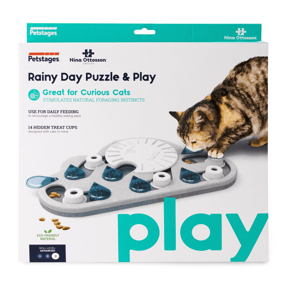 Nina Ottosson CATSTAGES Cat Puzzle And Play Rainy Day