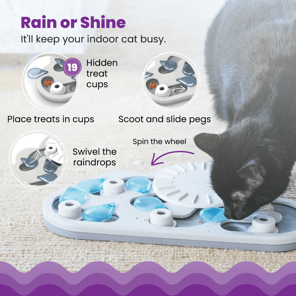Nina Ottosson CATSTAGES Cat Puzzle And Play Rainy Day