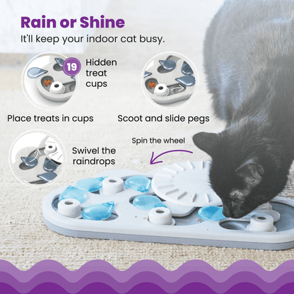 Nina Ottosson CATSTAGES Cat Puzzle And Play Rainy Day