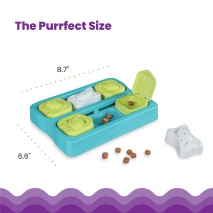 Nina Ottosson Kitty Cube Treat Dispensing Puzzle Cat Toy - Level 2