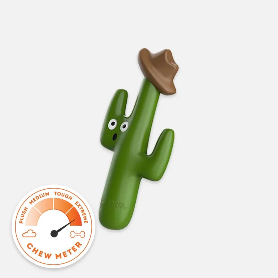 Happy Staffy Co. Cactus Cowboy Dog Chew Toy