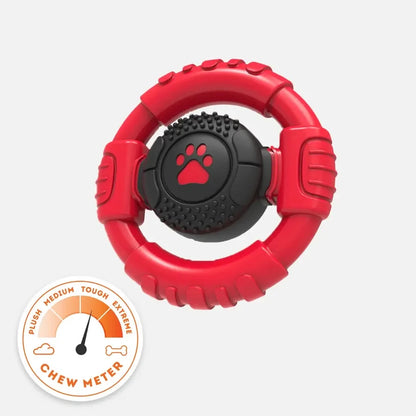 Happy Staffy Co. Power Chew Wheel Dog Chew Toy