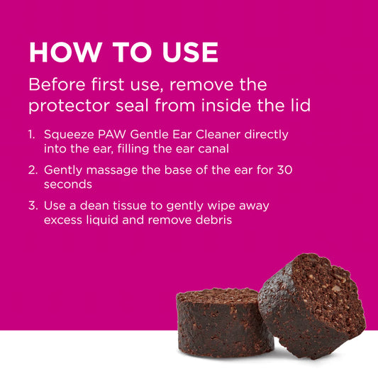 PAW GENTLE EAR CLEANER 120ML
