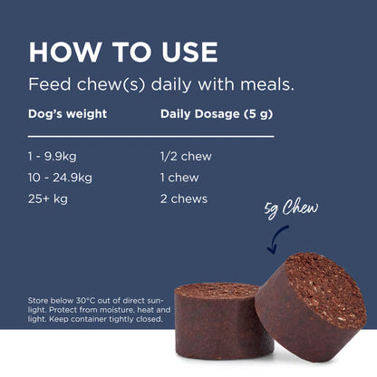 PAW DOG OSTEOCARE JOINT PROTECT 300G 60 CHEWS
