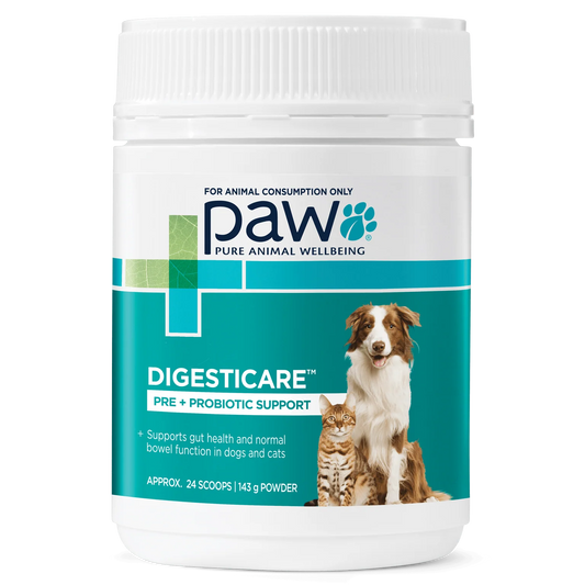 PAW DigestiCare® Pre + Probiotic Powder For Dogs And Cats 143g