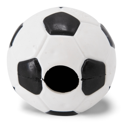 Planet Dog Soccer Ball Dog Treat Dispensing Toy White