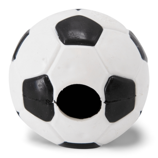 Planet Dog Soccer Ball Dog Treat Dispensing Toy White