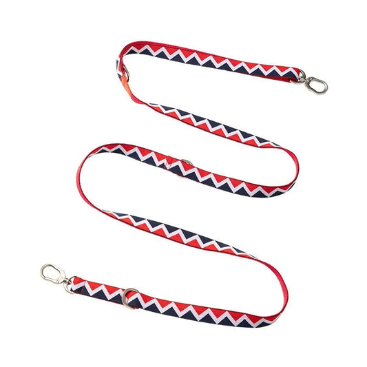 Rainbow Series Dog Leash - Red
