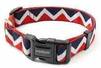 Rainbow Series Dog Collar - Dark Blue