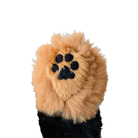 LYING DOG STUFFED TOY MINIATURE DACHSHUND BLACK Extra Small