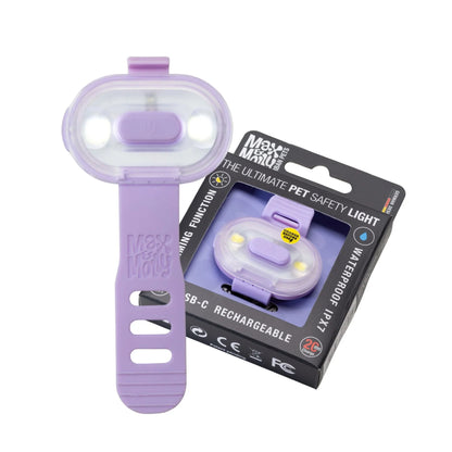 MAX & MOLLY MATRIX 2.0 ULTRA LED SAFETY LIGHT - LAVENDER