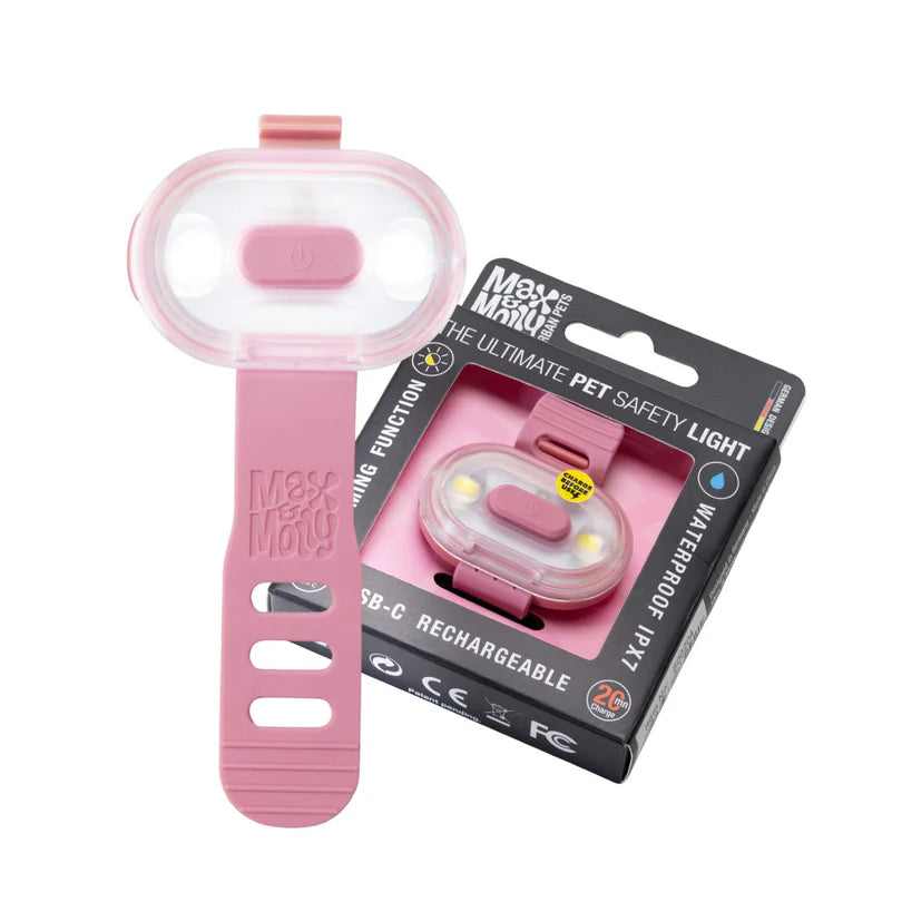 MAX & MOLLY MATRIX 2.0 ULTRA LED SAFETY LIGHT - ROSE
