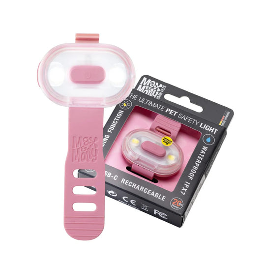 MAX & MOLLY MATRIX 2.0 ULTRA LED SAFETY LIGHT - ROSE