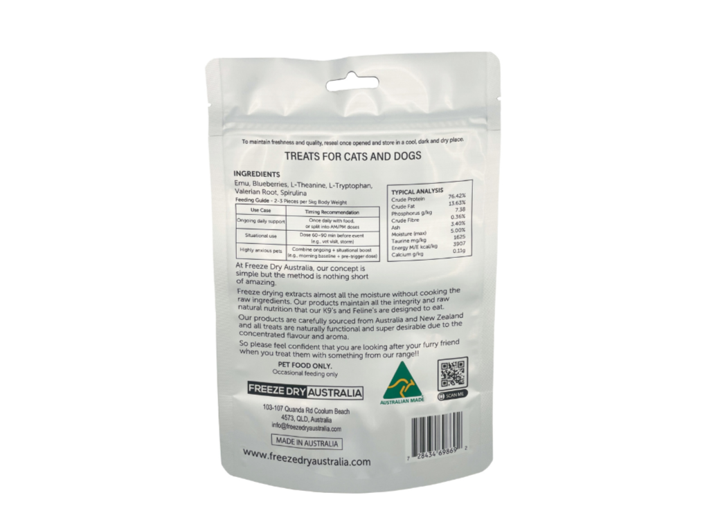 Freeze Dry Australia Freeze Dried Calming Support