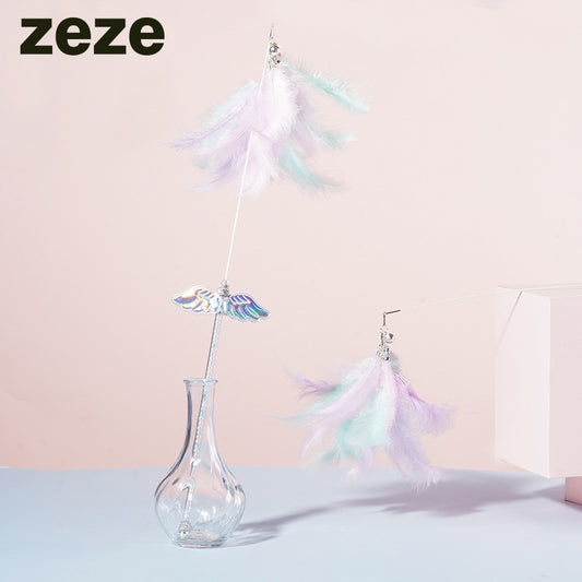Zeze Dreamy Feather Cat Teaser Wand